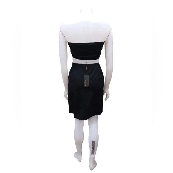 Picadilly NWT Black Lined Mini Skirt Size  Medium - Picture 3 of 9